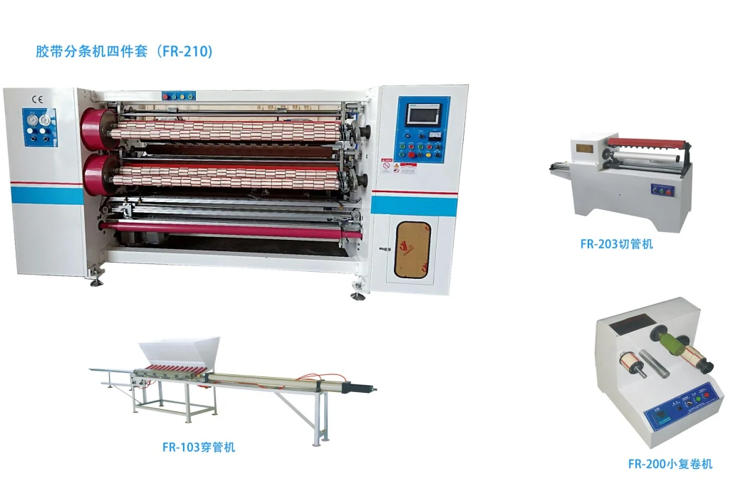 BOPP Adhesive Tape Roll Slitter/Scotch Tape Slitting Rewinding Machine