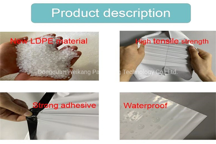 High Quality Waterproof Mailing Strong Self Adhesive Tape Shipping Bags for Express