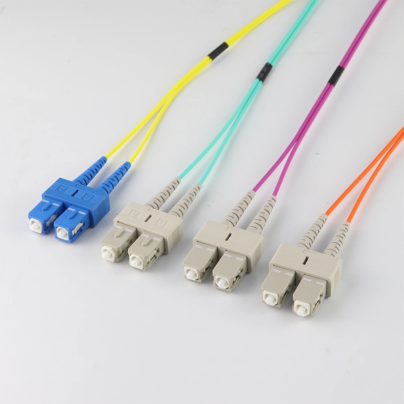 Fiber Optic Equipment Sc LC St FC Fiber Optic Patch Cord Fiber Patchcord Jumper Cable