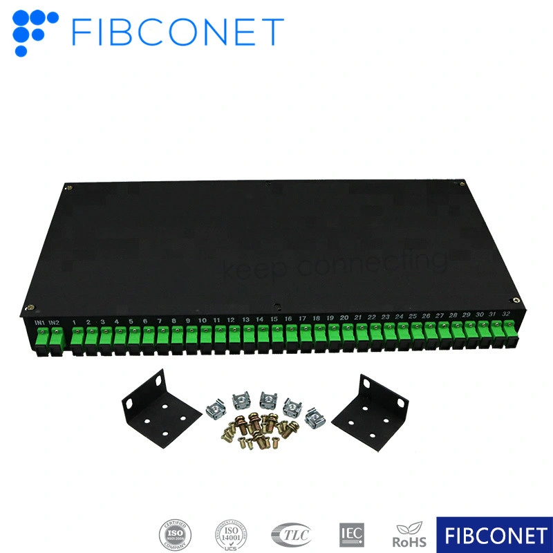 FTTH Rack-Mounted Splicing Fiber Optic Pactch Panel 24fo ODF Slidable Optic Distribution Frame