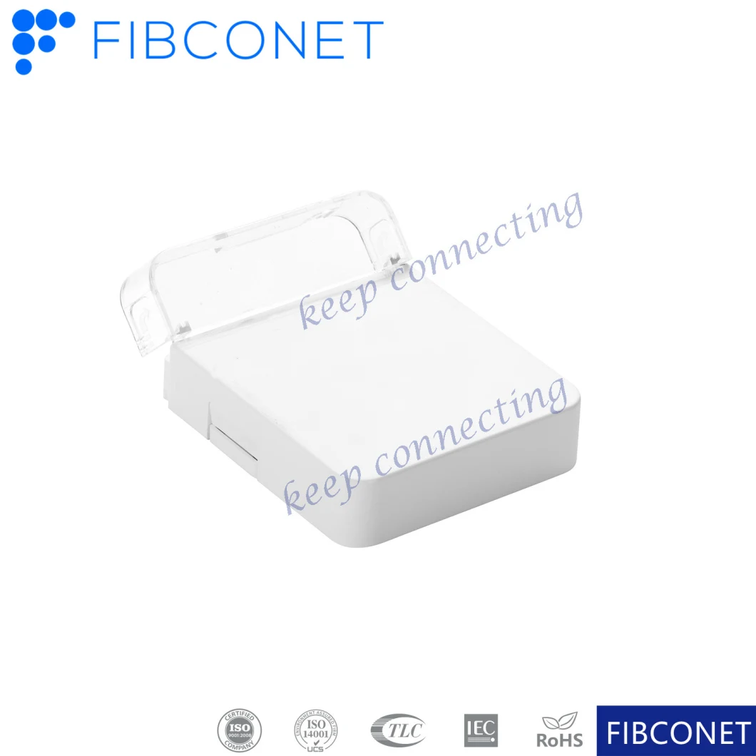 FTTH Mini ABS/PC Fiber Optic Termination Box Optical Fiber Splicing Box
