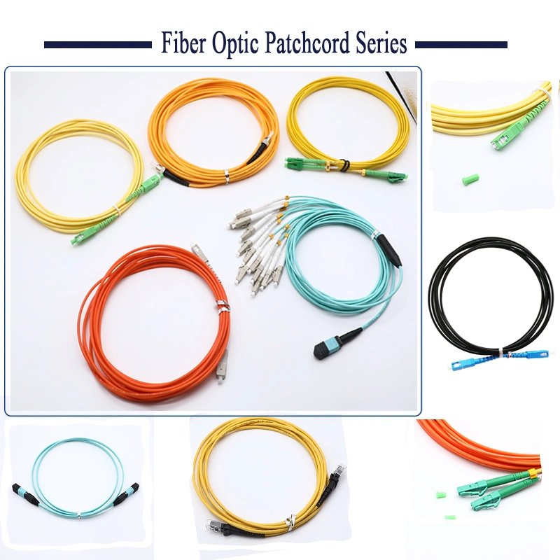 Sc/APC to Sc/APC Fiber Optic Cable Jumper Fiber Optic Cable Patch Cord FTTH
