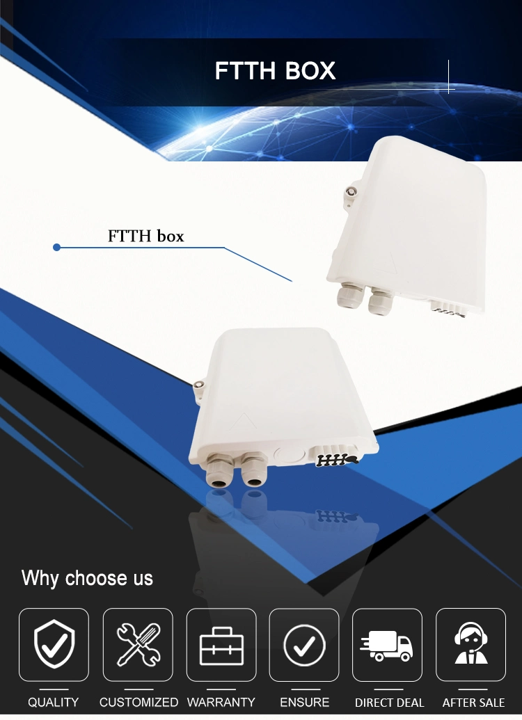 Hight Quality FTTH Outdoor Fiber Optical Terminal Box/Splitter Box/Distribution Box FTTH Box