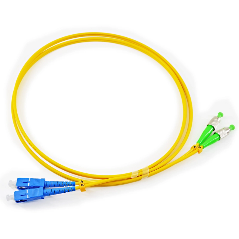 Optical Fiber Patch Cord Sc/Upc-FC/APC-Sm-Duplex Fiber Jumpers Fiber Optic Pigtail