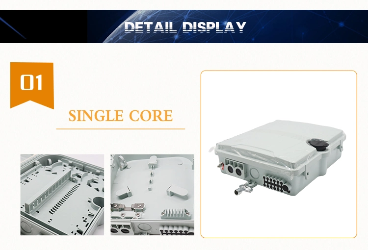 Hight Quality Outdoor FTTH 24 Cores Terminal Box Optical Fiber Distribution Box FTTH Box