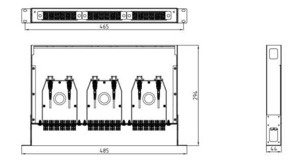 Fiber Optic Distribution Panel Junction Box Terminal Equipment