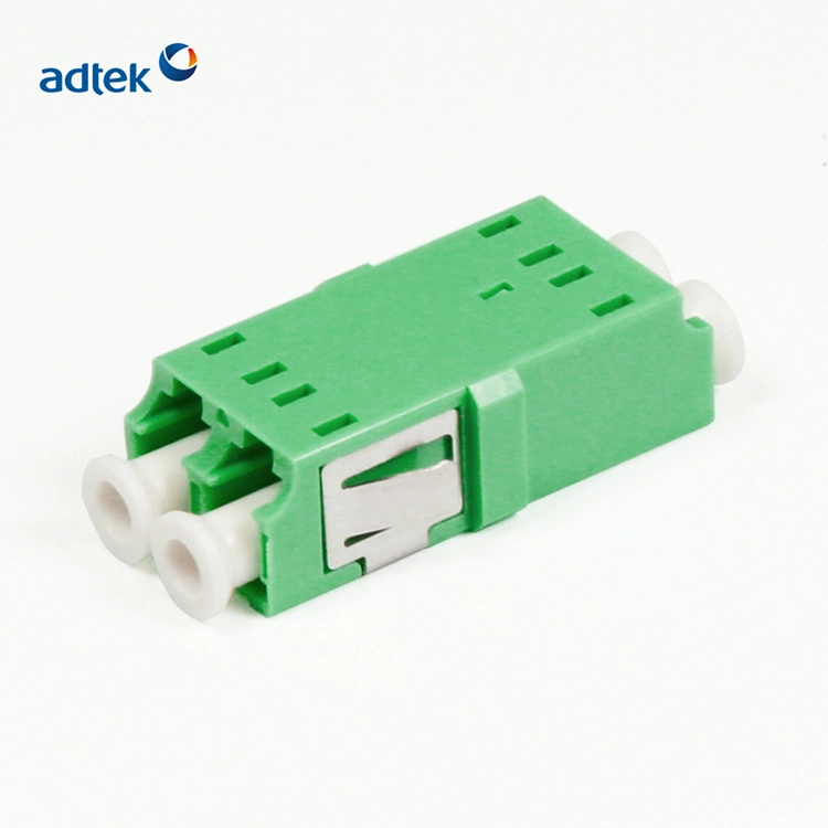 FTTH/FTTX Sx/Dx LC Fiber Adapter Male to Female Fiber Optical Adapter with Metal Ferrules