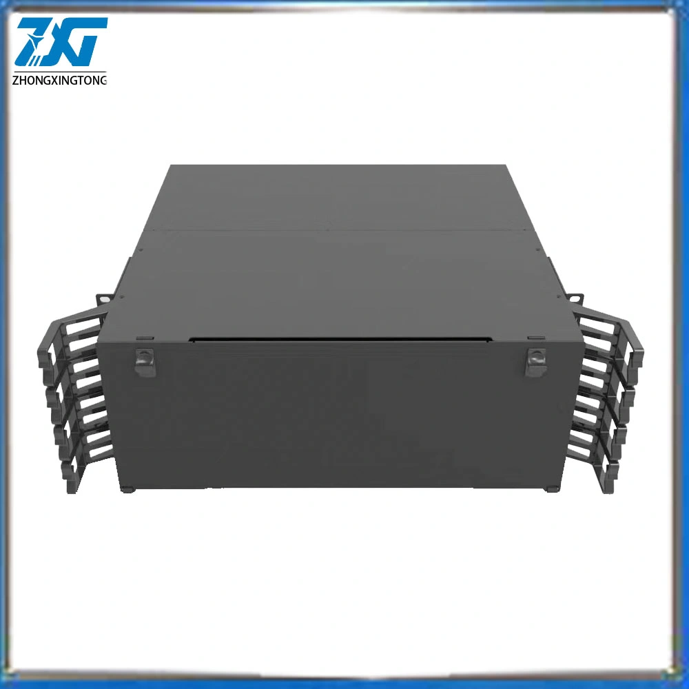 Factory Sales High Density 144 288 576 Core MPO Mpt Fiber Distribution Frame Module Box