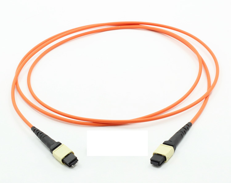 8 Cores Om3 Om4 Fiber Optical MPO/MTP Patch Cord