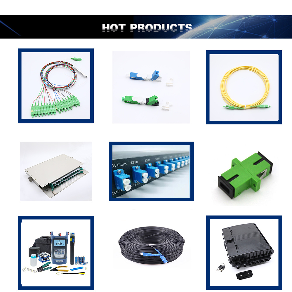 12 Cores Fiber Distribution Box FTTH Fiber Optic Terminal Box Fdb PC/ABS PLC Splitter