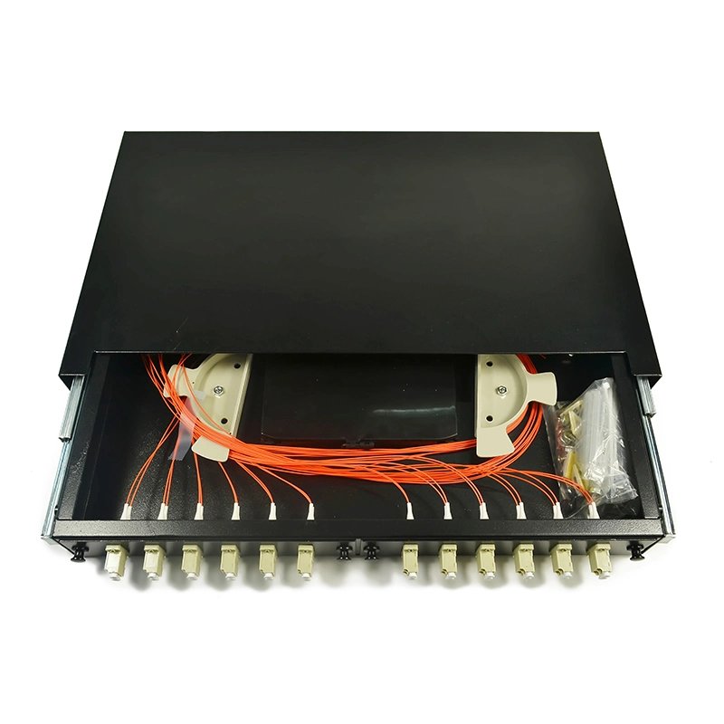 Fiber Dof with Price, 12 Port Patch Panel with LC Adapters