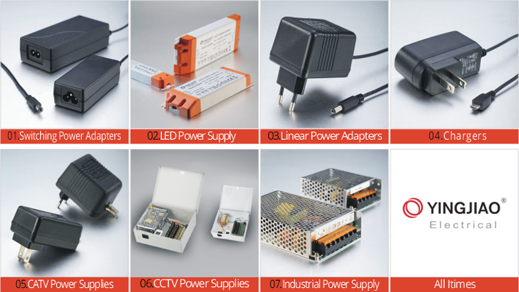 Yingjiao Manufacturers Wholesale Fast Charging Fiber Optic Plug Power Adaptor