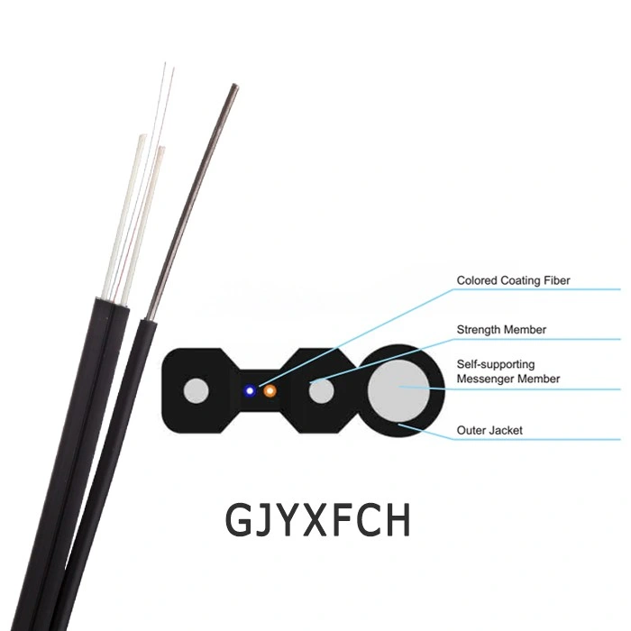 Efon Self Supported G657A Fiber Optical Cable FTTH Outdoor Cable Manufacturers