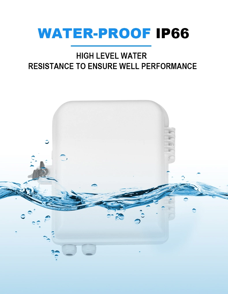 16 Cores Waterproof Fdb Optical Fiber Distribution Box