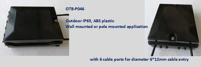IP65 Outdoor 24 Sc Port 144 Fiber Optic Box