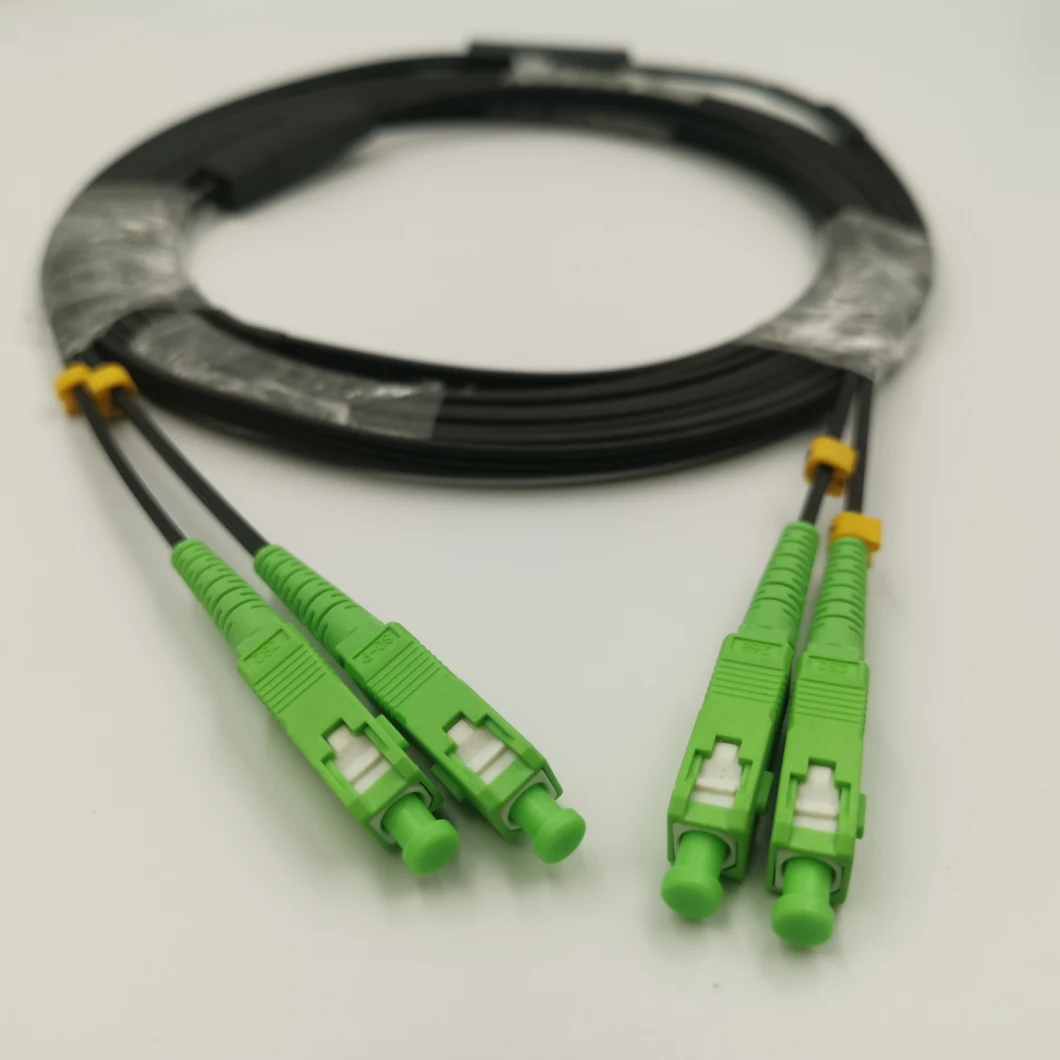 Sc/APC Fiber Patch Cord Single Mode Simplex Patch Cord Fiber Patch Cord for Networking LSZH/ PVC Networking Fiber Patch Cords