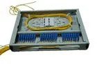 24 Cores Fiber Optic Patch Panel with Top and Front Transparent Cover Broadband for FTTX Gpon CATV Telecommunications