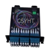 MPO Fiber Optic Patch Panel 19inch with 4 MPO Cassette