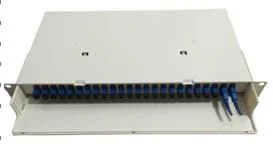 24 Fibers Fixed Rack Mounted ODF Fiber Optic Patch Panel
