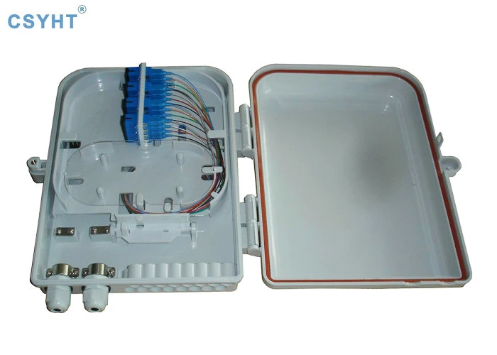 Fiber Distribution Box- 16 Port for Protective Connection of Fiber Cables and Pigtails in FTTH