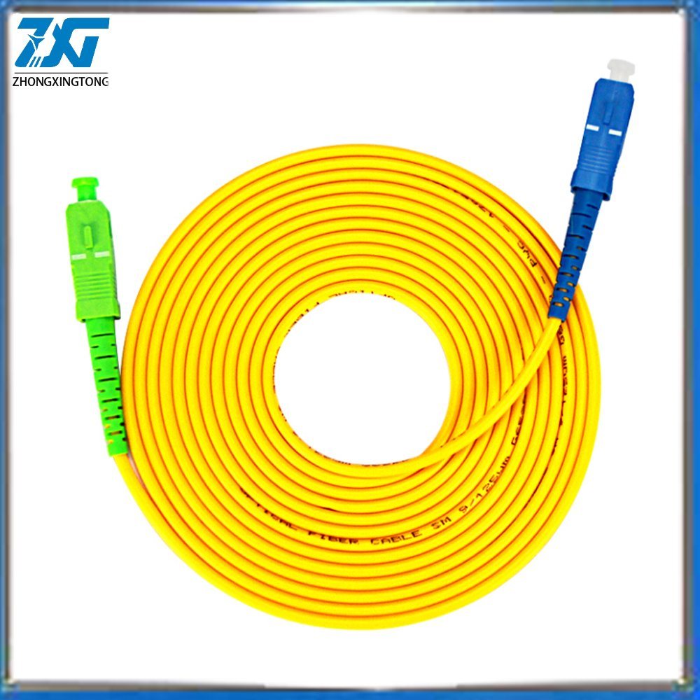 20m Long Fiber Optical Jumper Patch Cord Cables Sc/APC-Sc/Upc Connector Patchcord Wholesale
