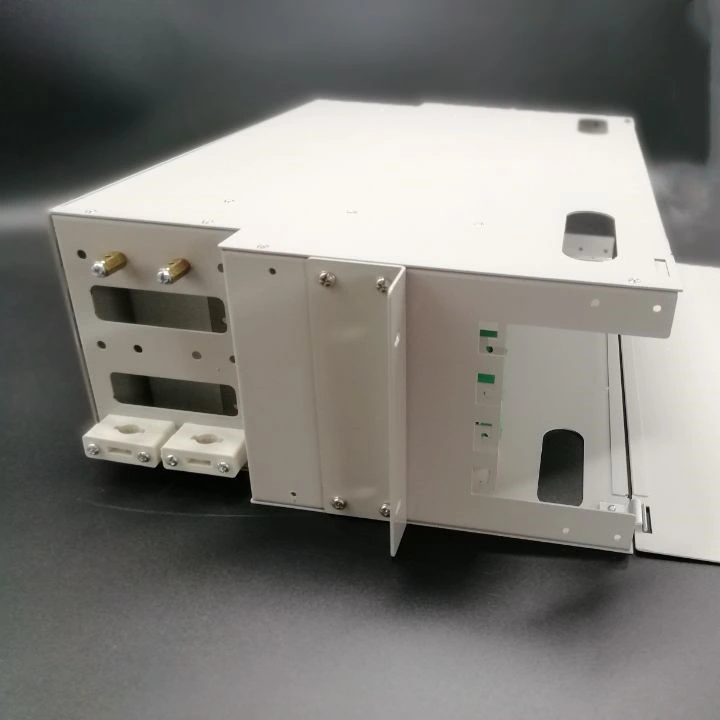 High Quality Fiber Patch Panel 48 Ports ODF Simplex Single Mode Sc APC