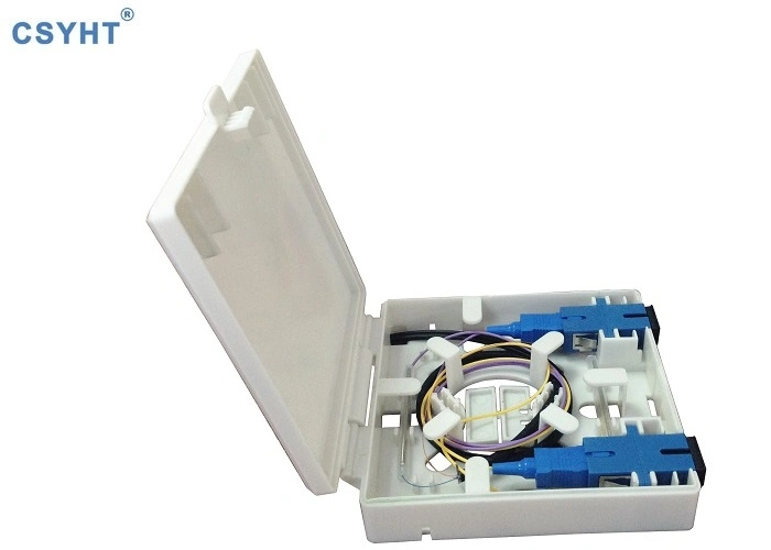 Mini Size Fiber Fusion 2-Port Sc Fiber Distribution Box