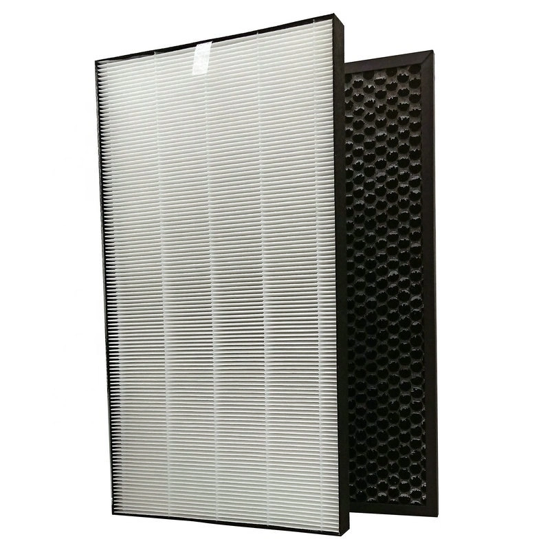 Pm2.5 Activated Carbon Filter Customized Panel True HEPA Air Filter