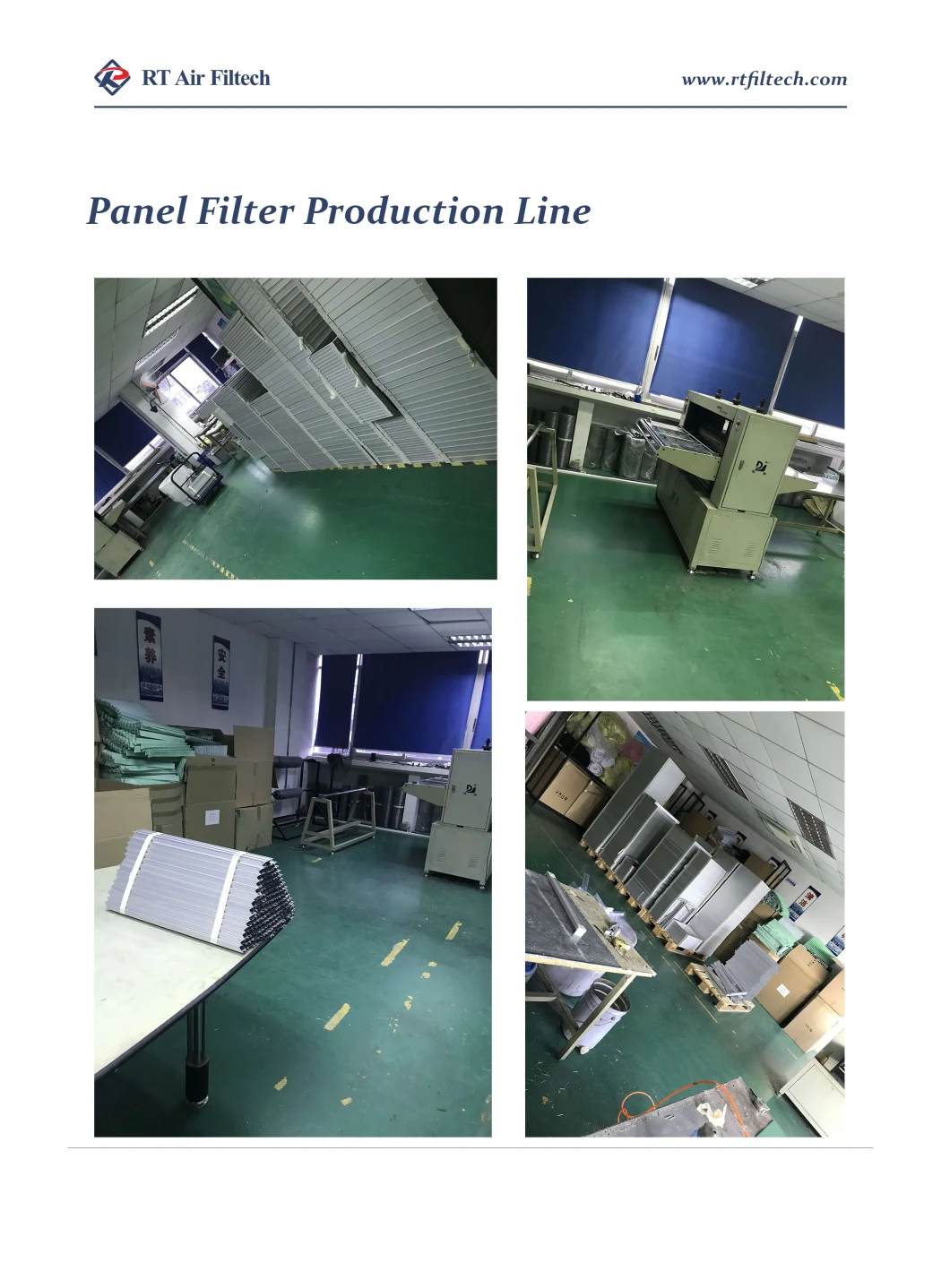 New Panel Polyester Primary Filter