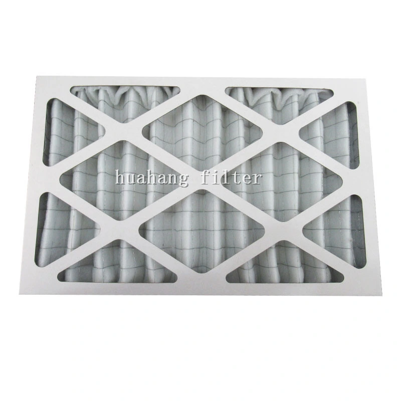 cardboard frame panel HAVC air filter pleat primary furnace filter MERV 11 air filter