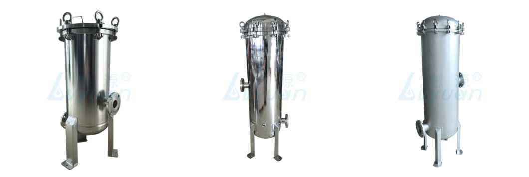 Stainless Steel 304 316 Cartridge Filter Housing/Multi Cartridge Filter for Industrial Liquid/Water/Beverage Filtration