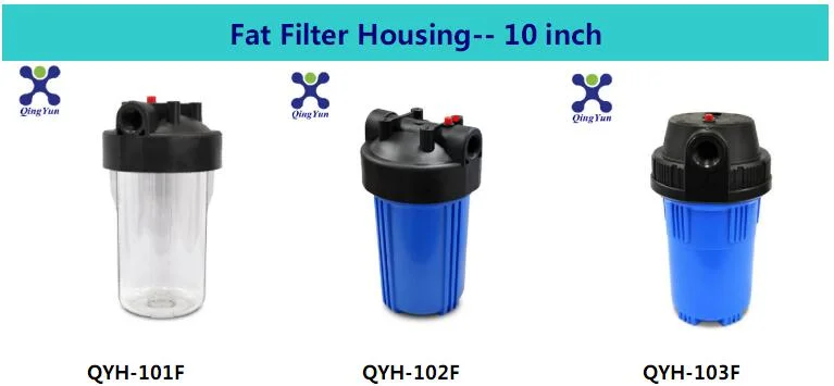 5-10-20 Inch Water Filter Housing Cartridge and Fat Big Filter Housing