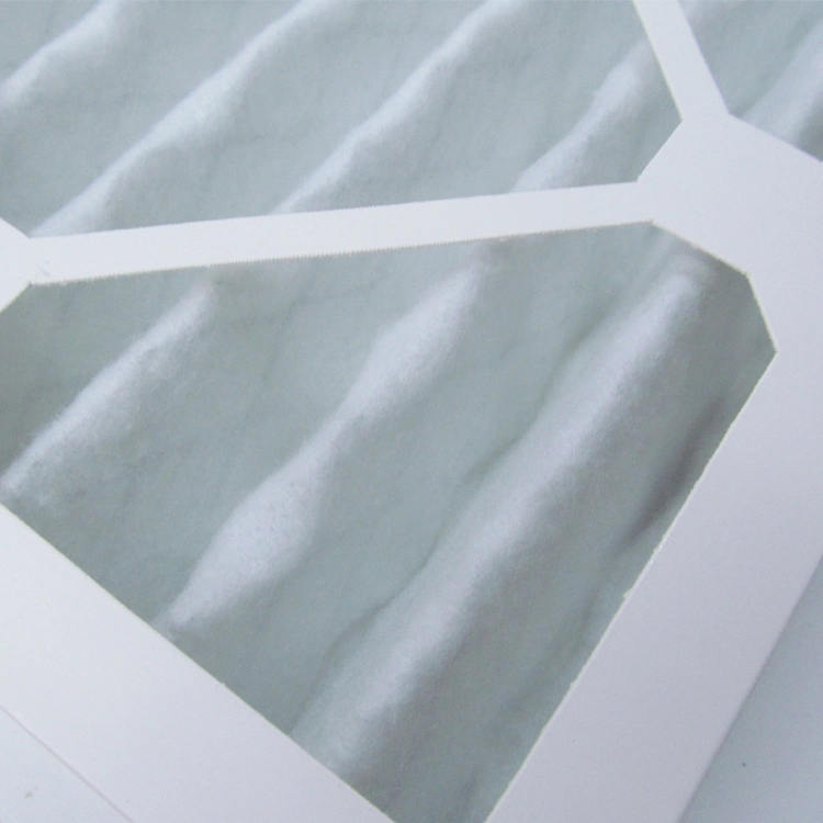 Customized 14.4X14.4X1.8inch Merv 6 Cardboard Frame Pleated Panel AC Furnace HVAC Air Filter