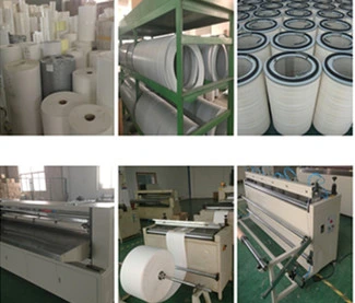 Square Lid Cylindrical Air Filter Cartridge for Dust Collector