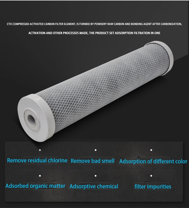 20 Inch Jumbo Carbon Block Filter Cartridges for Home Treatment
