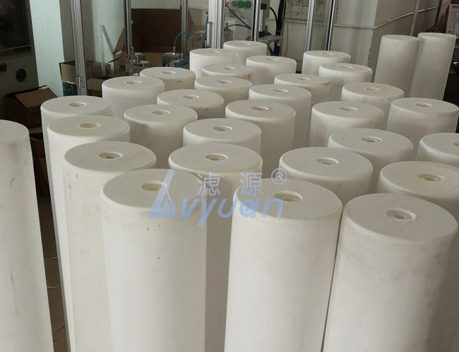 China Guangzhou Microporous Sintered Polyethlene Filter Plastic 25 Microns PE Filter Cartridge for Chemical Use
