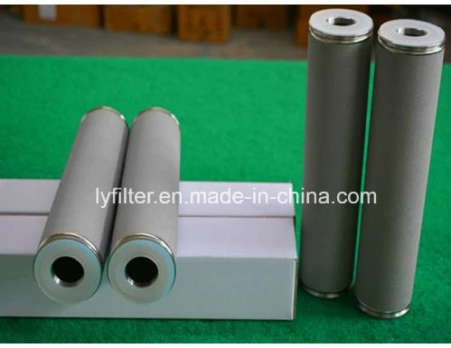 10 20 Inch Sintering Titan Titanium Water Filter Cartridge with Stainless Steel Filter Housing