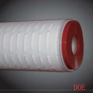 Pleated Membrane 0.45 Microns Pleated Filter Cartridge for Water Air Gas Purification Filter