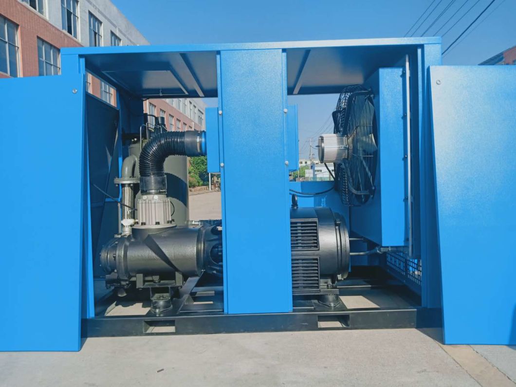 Air Dryer and Air Filter Combined Portable Screw Air Compressor