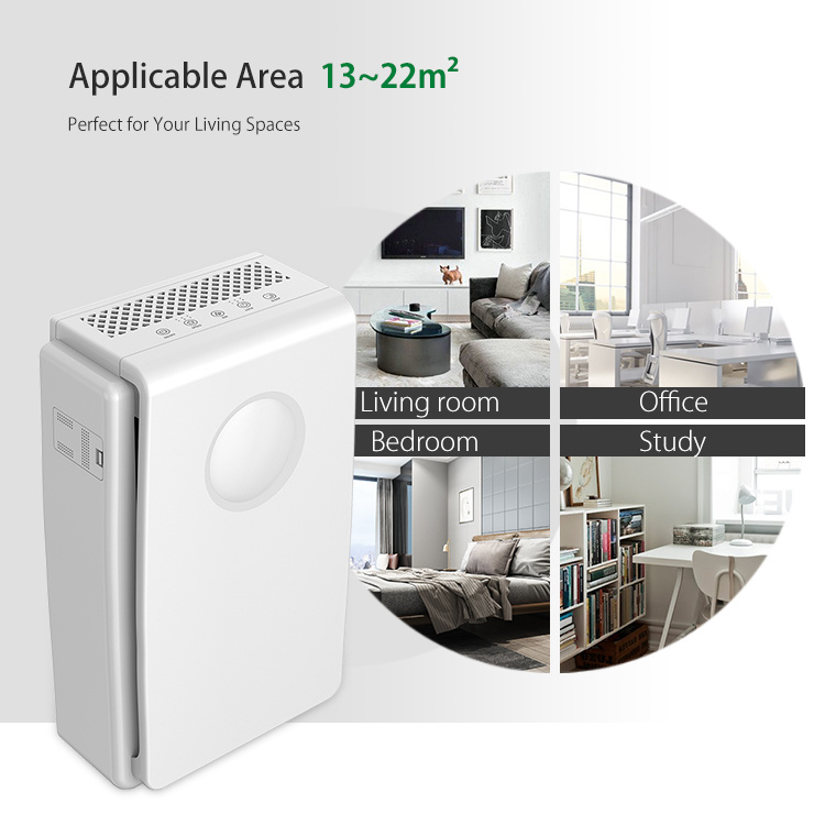Guangzhou Manufacture HEPA Filter Electronic Air Cleaner for Indoor