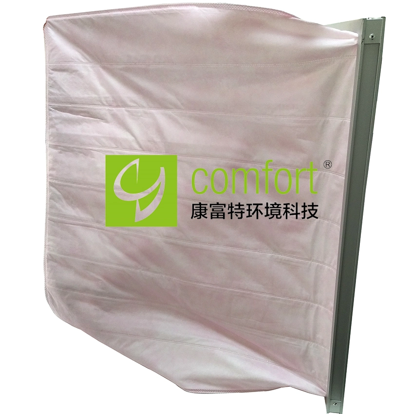 Air Conditioning Secondary Air Filter F7 Pocket Type Bag Filter
