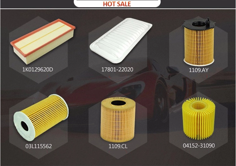 OEM 17220-Rna-Y00 Auto Paper Air Filter for Cars