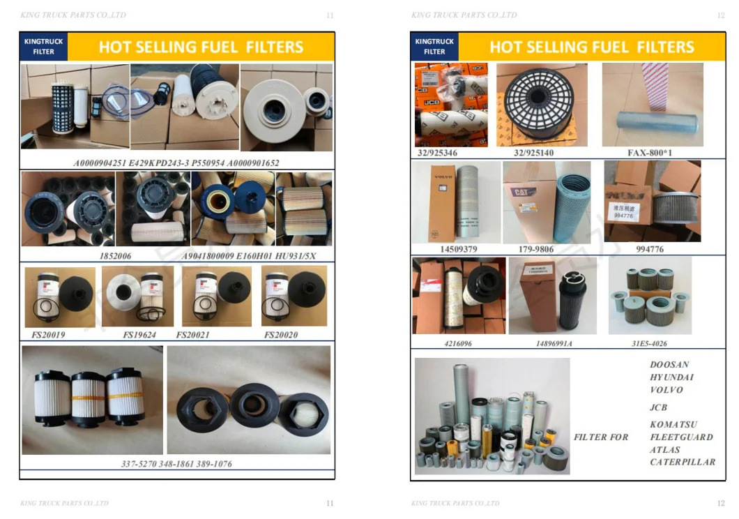 Supply Filter A0004295695 Air Dryer Cartridge/ Truck Filter/ Fuel Filter/Oil Filter