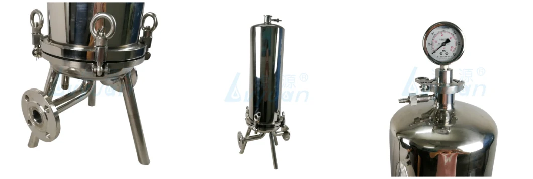 SS304 SS316 Stainless Steel Precision Filter Housing/Sanitary Cartridge Filter