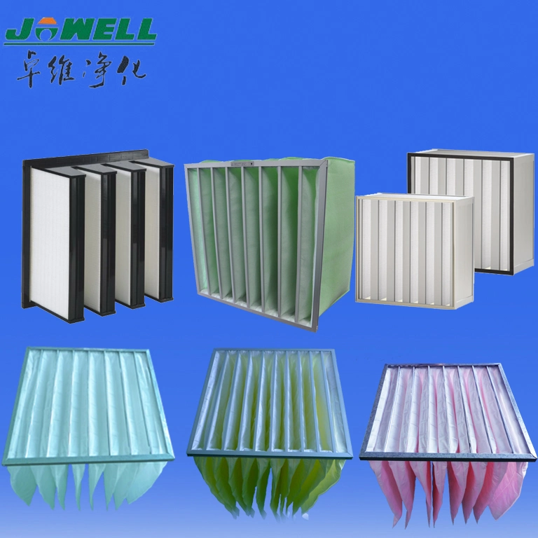 Extended Surface Synthetic Panel Filter Air Intake Filter for Air Conditioning System