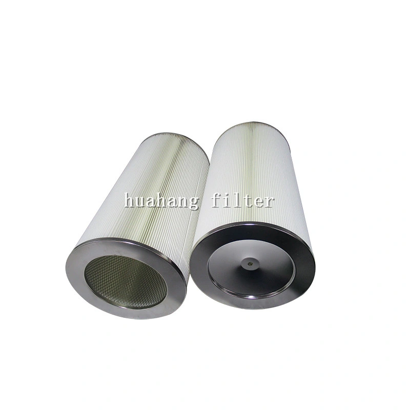 Polyester Air Filter element PTFE Membrane Pleated Industrial Filter Cartridge