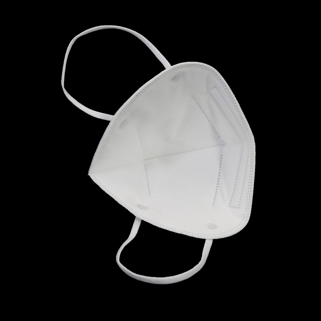 Comfortable Disposable 5ply Respirator Protective FFP2 Mask Dust Protective Foldable Respirator Filter Mask