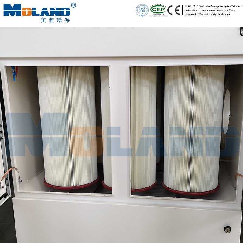 Moland Polyester Air Filter Cartridge PTFE Membrane Pleated Industrial Filter Cartridge