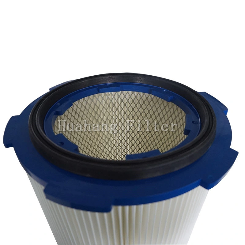 Chuck type six ear dust collector air purifier filter cartridge
