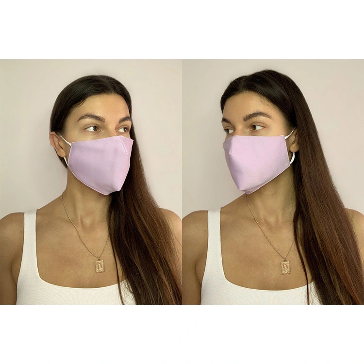 12 Colors High Grade Face Mask Breathable Soft Reusable Washable Filter Pocket Cotton Cloth Face Mask